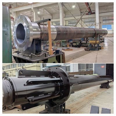 Устойчивое строительство Гидравлический цилиндр Хромовое покрытие Самоуправляемая антиротация