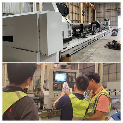 2 головы на заказ Скивинг и роликовый сжигатель с помощью SIEMENS CNC