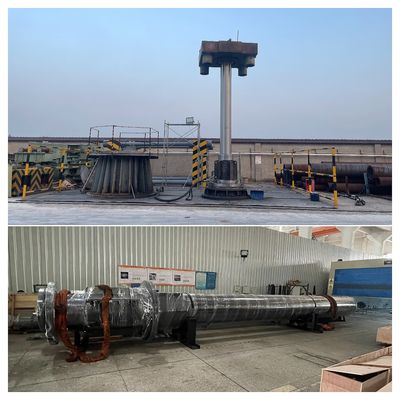 гладкое отделение поверхности Custom Casting Cylinder Производство алюминиевых билетов