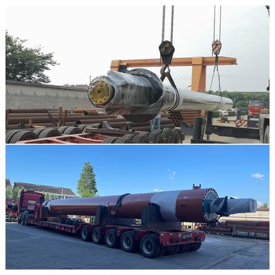 32 МПа Испытание давления компактный гидравлический цилиндр для тяжелых машин и мельниц